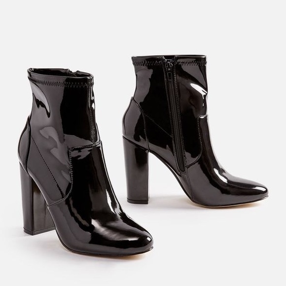 Rosanna Bootie — black patent - Picture 2 of 6